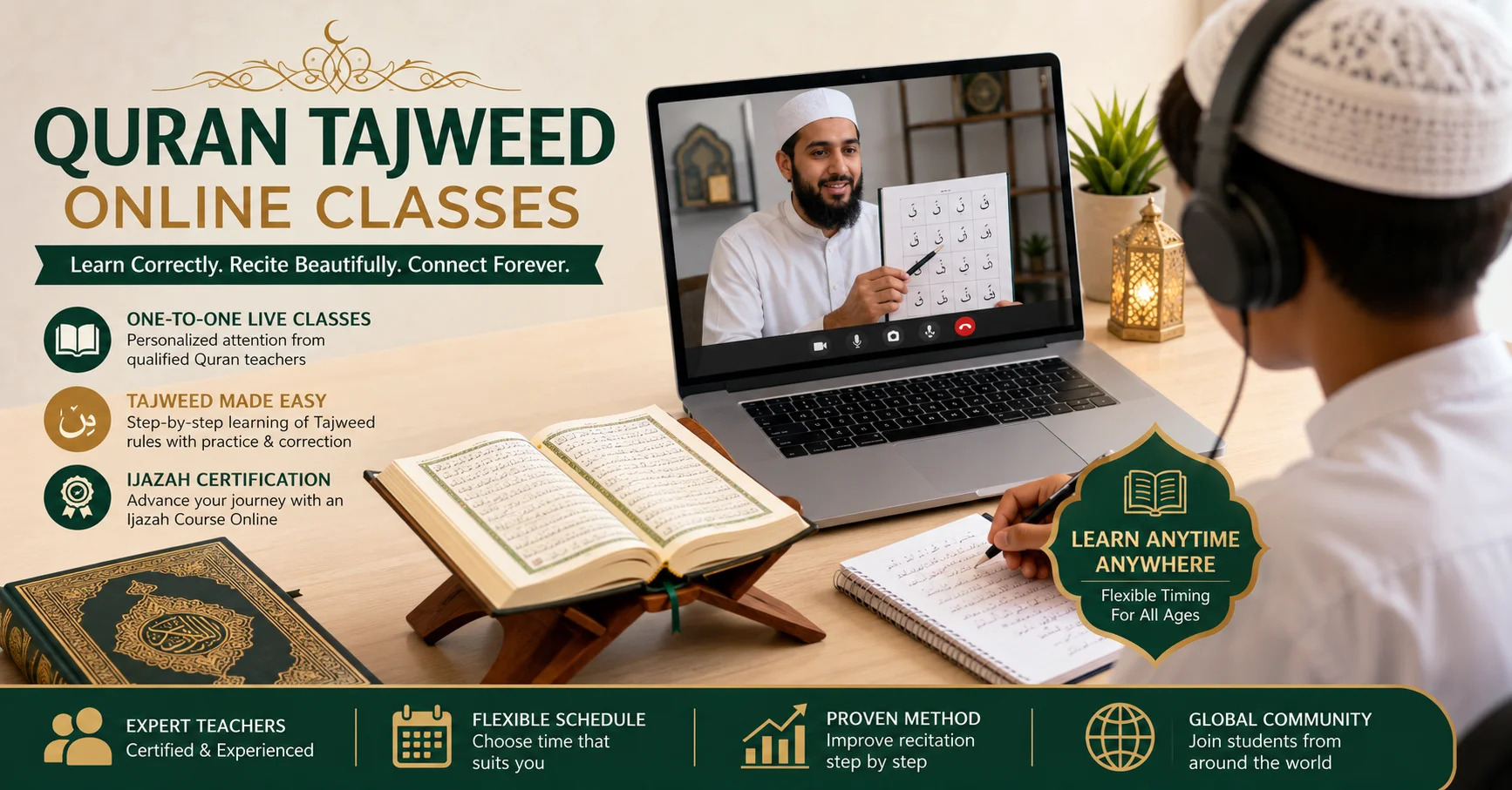 Best Quran Tajweed Online Classes
