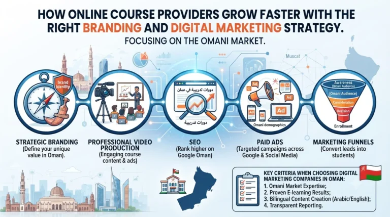 How Online Course Providers Grow Faster with the Right Branding and Digital Marketing Strategy