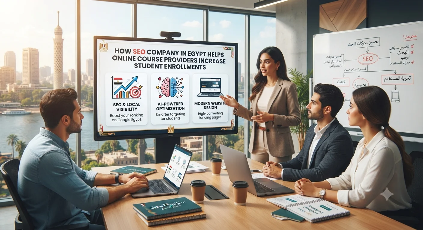 How SEO Company in Egypt Helps Online Course Providers Increase Student Enrollments