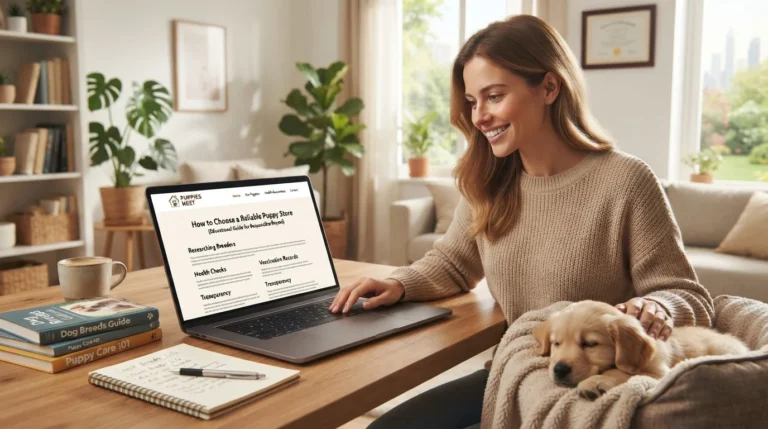 How to Choose a Reliable Puppy Store When Buying a Dog Online