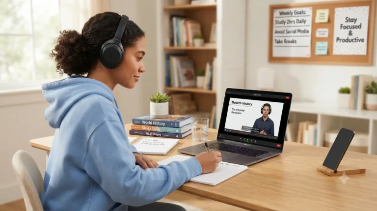How to Stay Focused While Studying Online