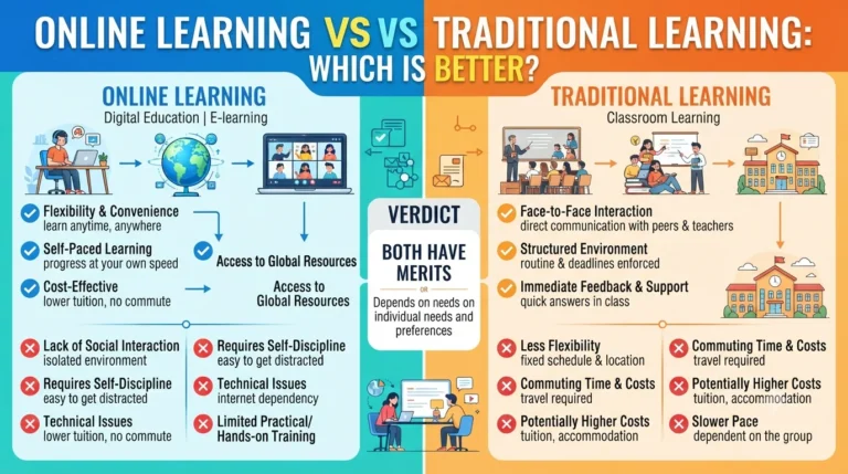 Online Learning vs Traditional Learning Which Is Better